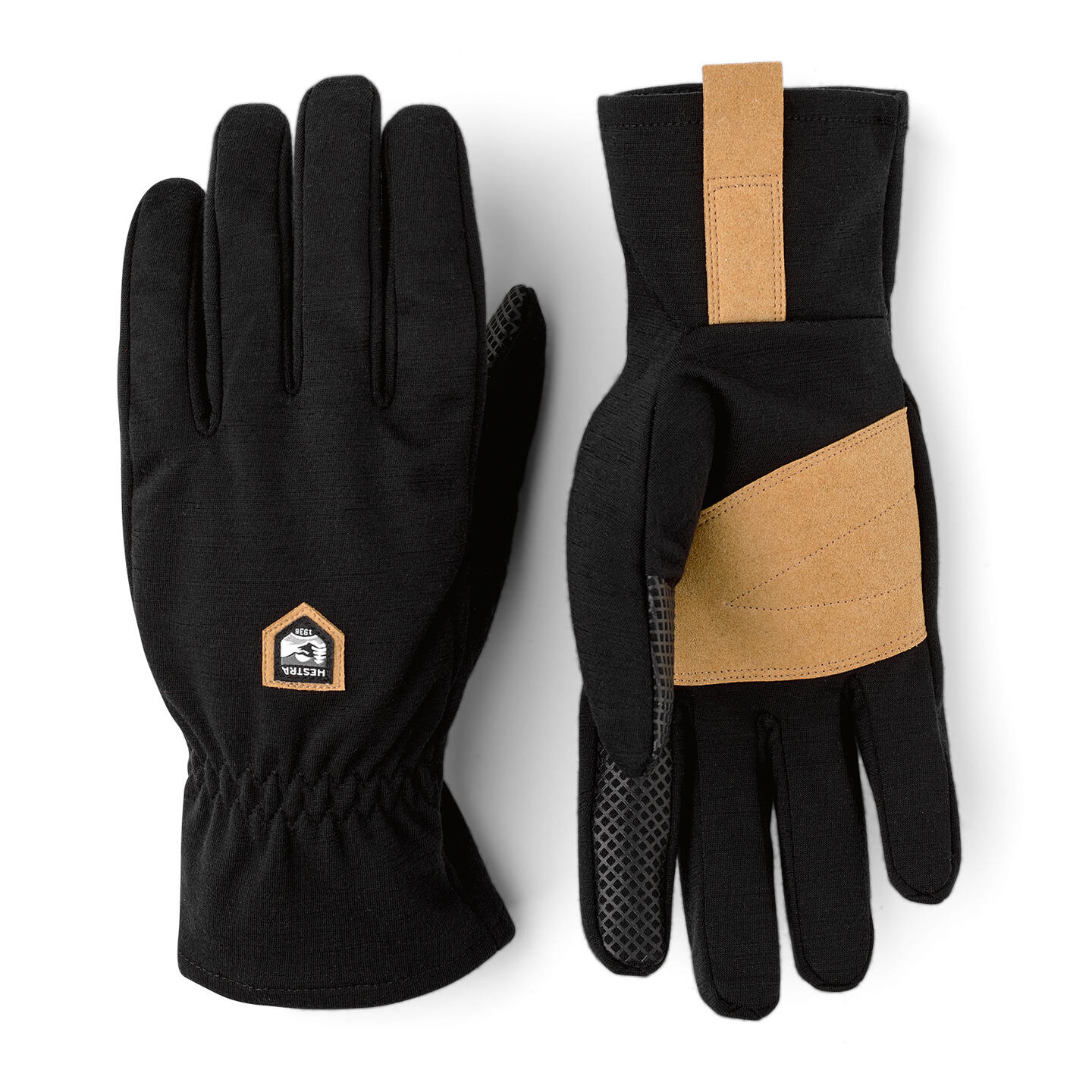 Tynne hansker Hestra Merino Windwool Liner 5F 100 - merinoull - merinoull - merinoull