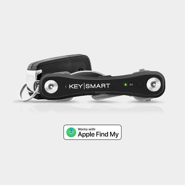 Nøkkelknippe med sporing KeySmart iPro Black 