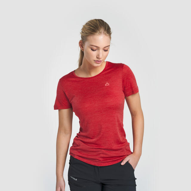 Skjorte til dame S Devold Valldal Merino Tee W S 164