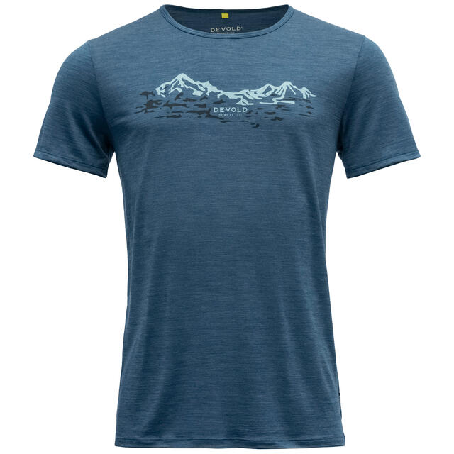 Skjorte til herre L Devold Utladalen Merino Tee M L 422