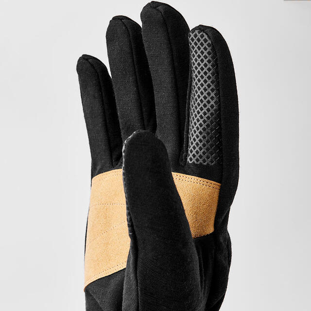 Tynne hansker XS Hestra Merino Windwool Liner 5F 6 100
