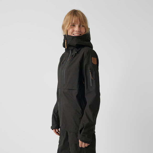 Jakke til dame M Fjällräven Keb Eco-Shell Jacket W M 550 