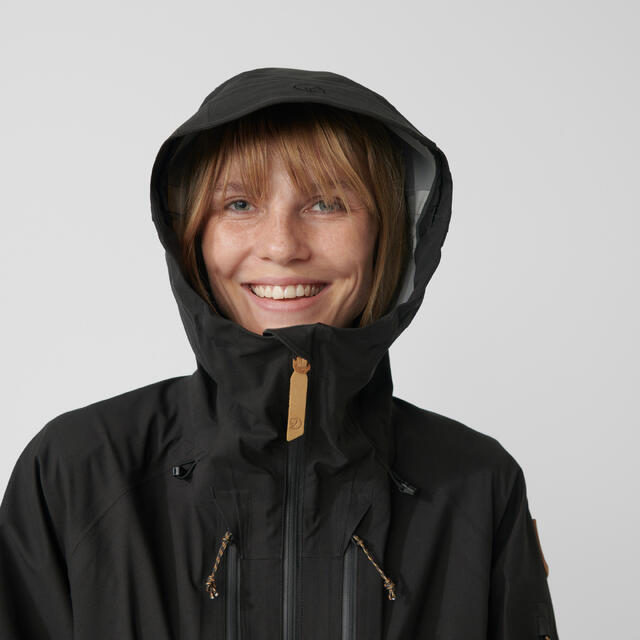 Jakke til dame M Fjällräven Keb Eco-Shell Jacket W M 550 