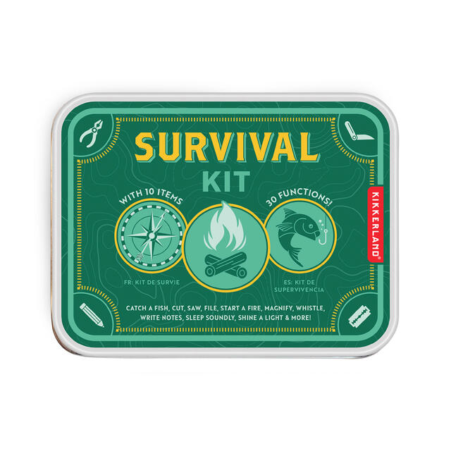 Overlevelsessett Kikkerland Survival Kit