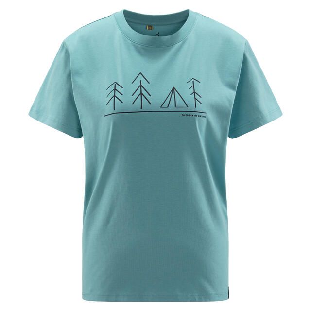 Skjorte til dame XS Haglöfs Camp Tee W XS 4Q3