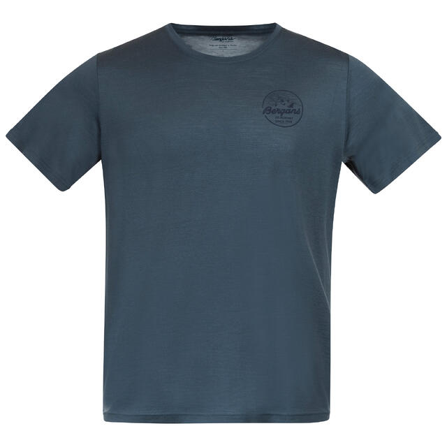 Skjorte til herre Bergans Graphic Wool Tee M 21466