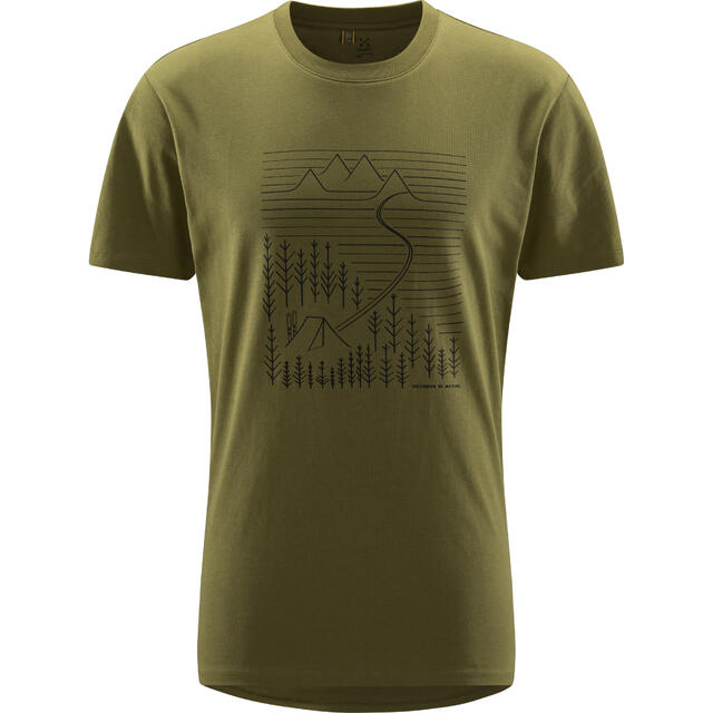Skjorte til herre S Haglöfs Camp Tee M S 4VY