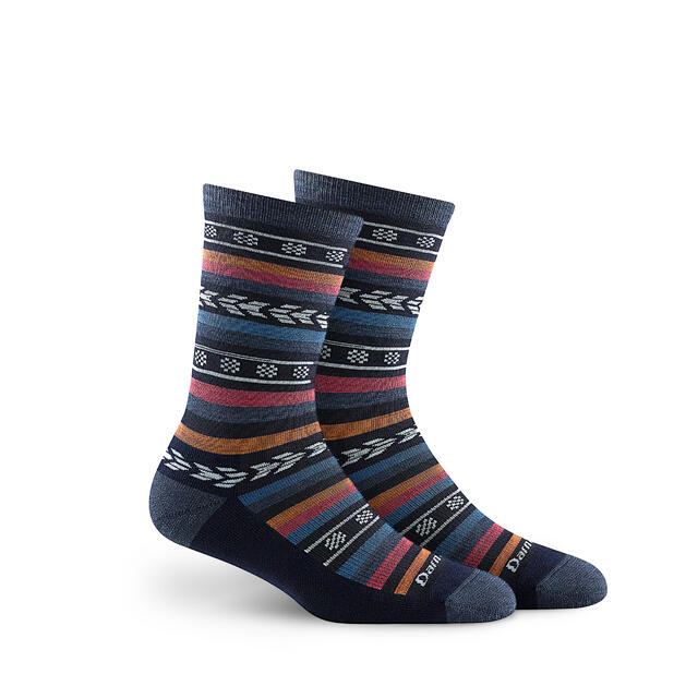Sokker til dame 38–40 Darn Tough Bronwyn Crew Light W M Denim