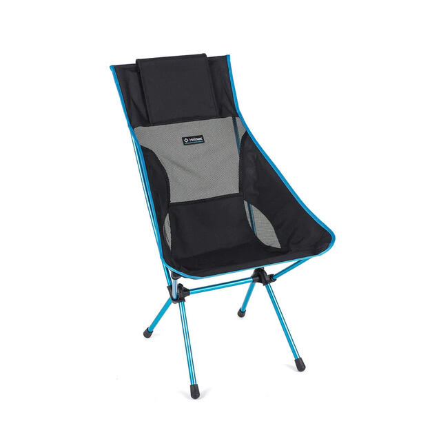 Stol Helinox Sunset Chair Black/CyanBlue