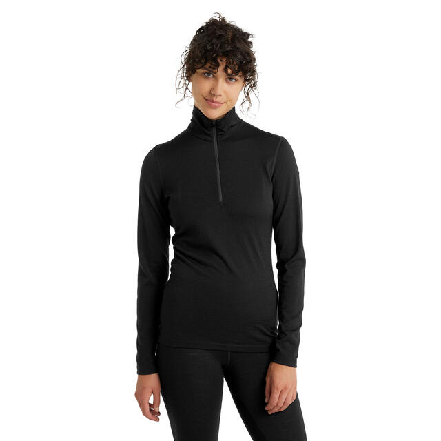Trøye til dame XS Icebreaker Oasis 200 Zip W XS 001