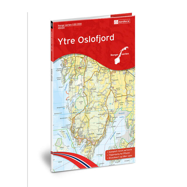 Ytre Oslofjord Nordeca Norge 1:50 000 10020 