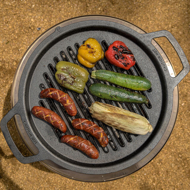 Grilltopp til Yukon Solo Stove Yukon Cast Iron Grill Top SpeiderSport AS