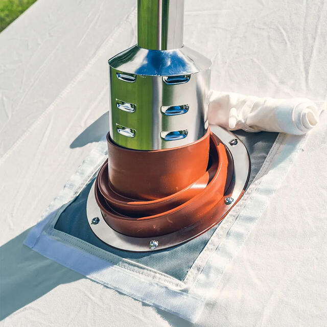 Isolert pipeledd til Winnerwell M Winnerwell Heat Protector Chimney 2,5"