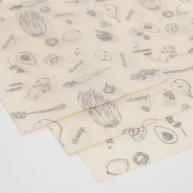 Matomslag Abeego Beeswax Food Wrap 25x46cm