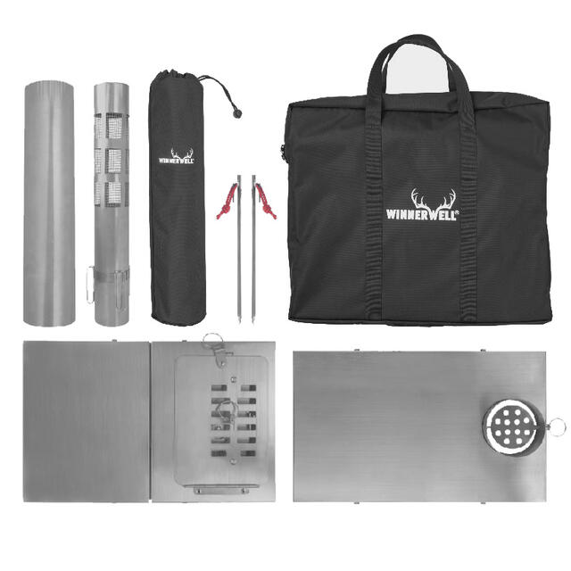 Sammenleggbar ovn L Winnerwell Fastfold Plus Titanium Nested