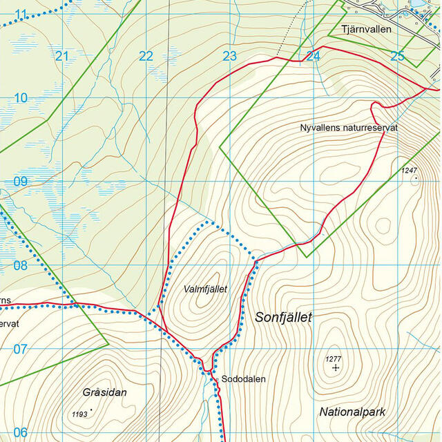 Sverige: Sonfjället Nordeca Sverige 7017 Sonfjället
