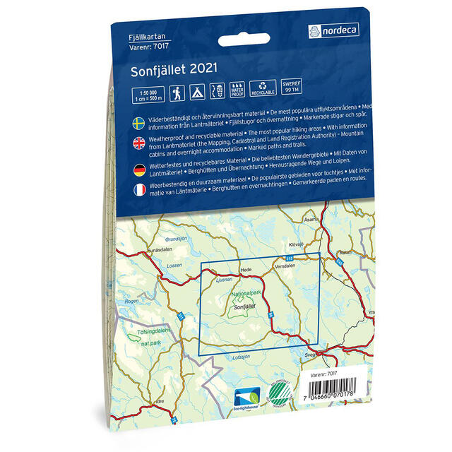 Sverige: Sonfjället Nordeca Sverige 7017 Sonfjället