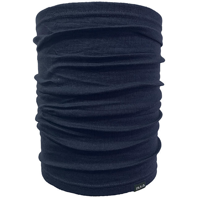 Hals Bula Solid Wool Tube Navy