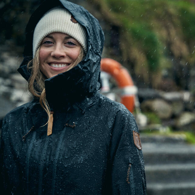 Jakke til dame XL Fjällräven Keb Eco-Shell Jacket W XL 550