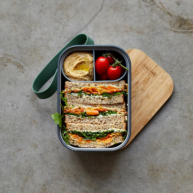 Matboks Black+Blum Sandwich Box 1250 ml Olive