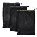 Nettingposer 8,4 liter Asivik Mesh Bags 3 pk. Black