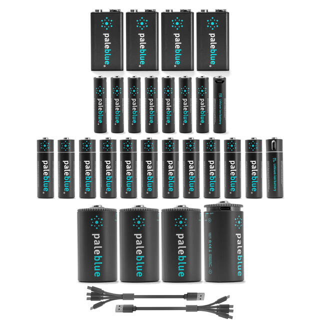 USB-batteripakke 28 pk. Pale Blue Home Conversion Kit 