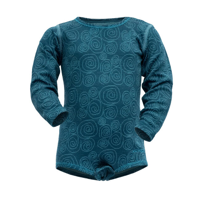Body til barn 1,5 år Devold Duo Active Merino Body Kid 86 422