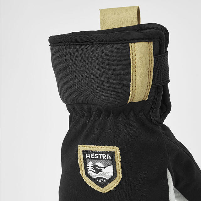 Hansker til junior 12–13 år Hestra Wool Terry Splitt Mitt Jr 7 100