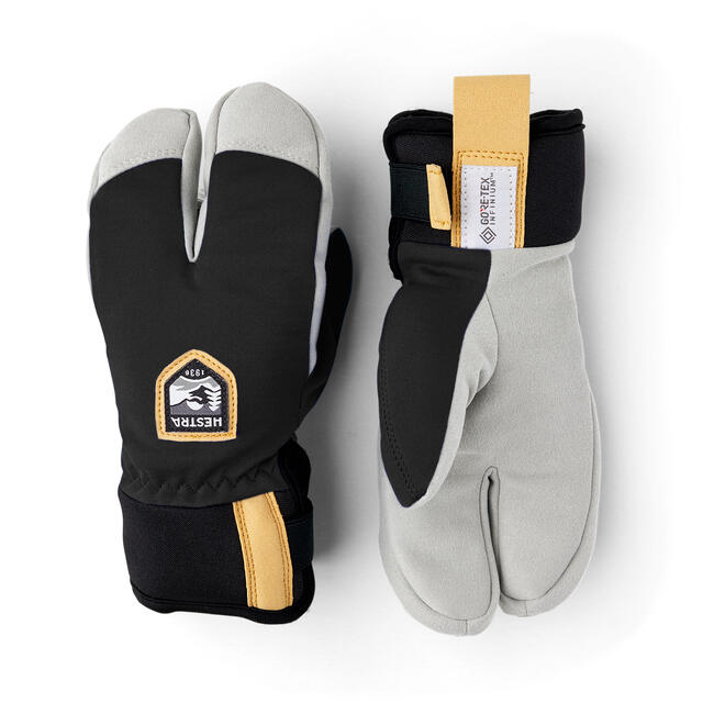 Hansker til junior 12–13 år Hestra Wool Terry Splitt Mitt Jr 7 100