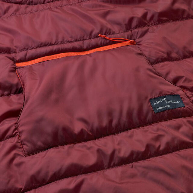 Poncho Thermarest Honcho Poncho MarsRedPrint