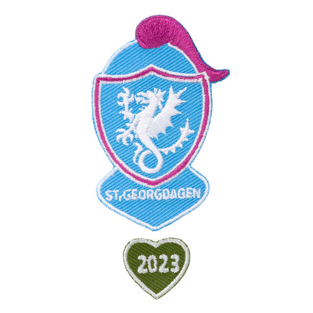 St. Georgsdagen-hjerte 2023 NSF Hjerte 2023