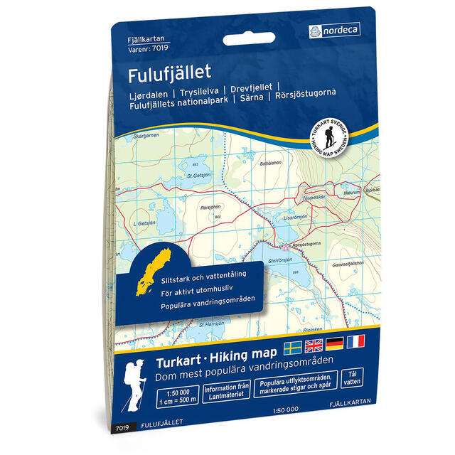 Sverige: Fulufjället Nordeca 7019 Fulufjället