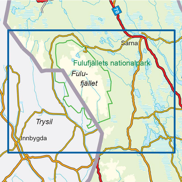 Sverige: Fulufjället Nordeca Sverige 7019 Fulufjället 