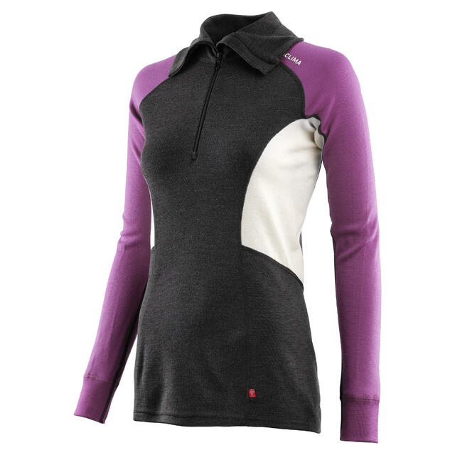 Trøye til dame S Aclima Warmwool Polo W S 342