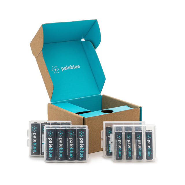 USB-batteripakke 16 pk. Pale Blue Sustainability Kit 