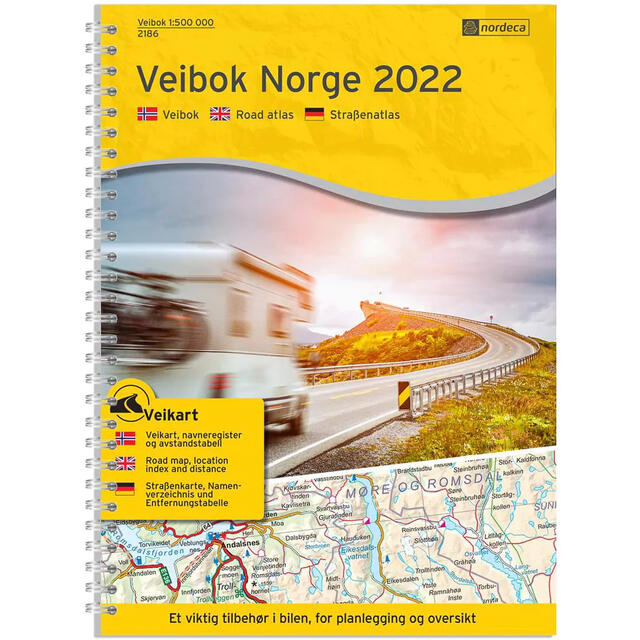 Veibok Norge Nordeca Veibok 2186 Veibok Norge 