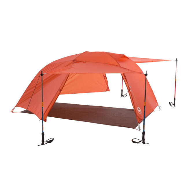 Kuppeltelt til 2 Big Agnes Copper Spur HV UL2 Orange