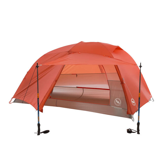 Kuppeltelt til 2 Big Agnes Copper Spur HV UL2 Orange