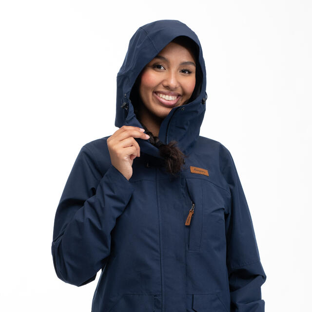 Skalljakke til dame M Bergans Nordmarka Shell Jacket W M 557