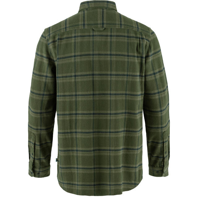 Skjorte til herre L Fjällräven Övik Heavy Flannel M L 662-62