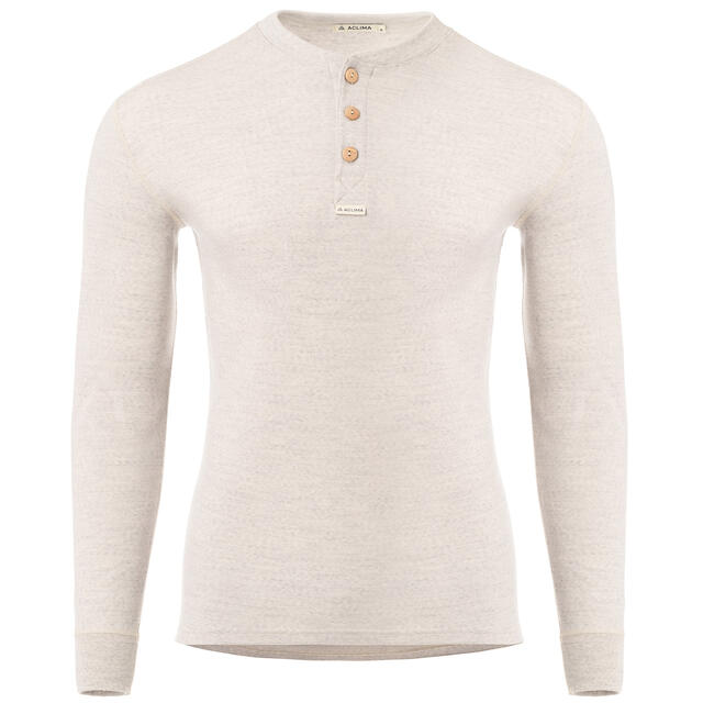 Trøye til herre L Aclima Warmwool Granddad M L 395