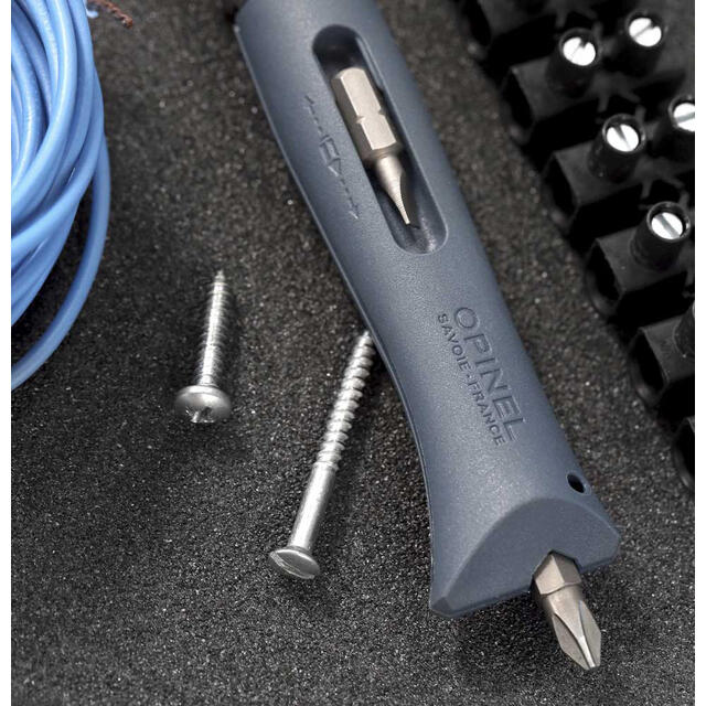 Foldekniv Opinel No 09 DIY StainlessSteel Grey