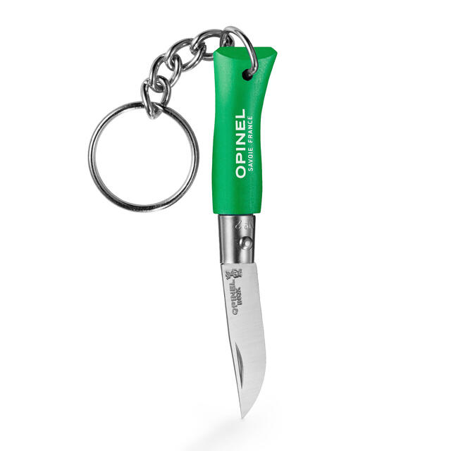 Foldekniv med nøkkelring Opinel No 02 Keychain StainlessSteel Pra
