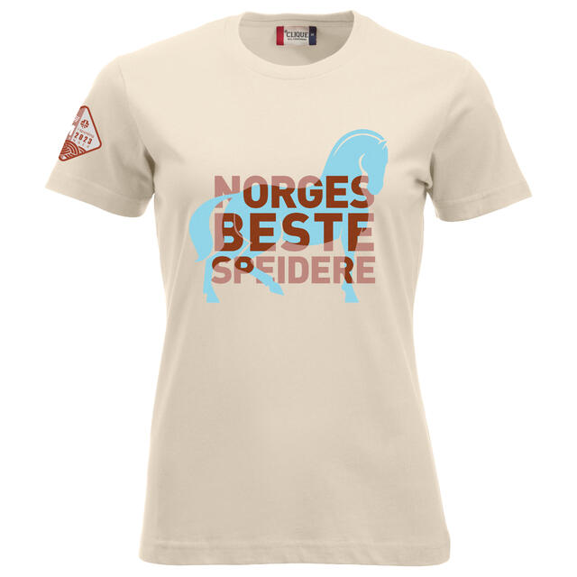 Skjorte til dame M Speiderne NM Tee W M 815
