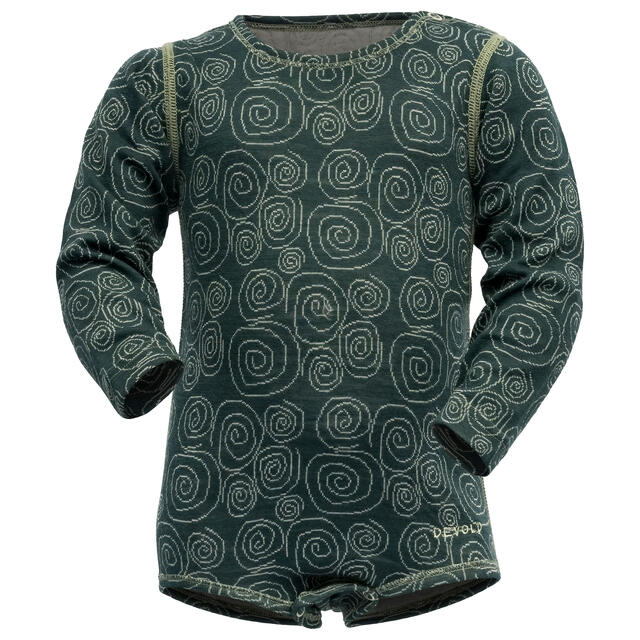 Body til barn 6 mnd Devold Duo Active Merino Body Kid 68 427