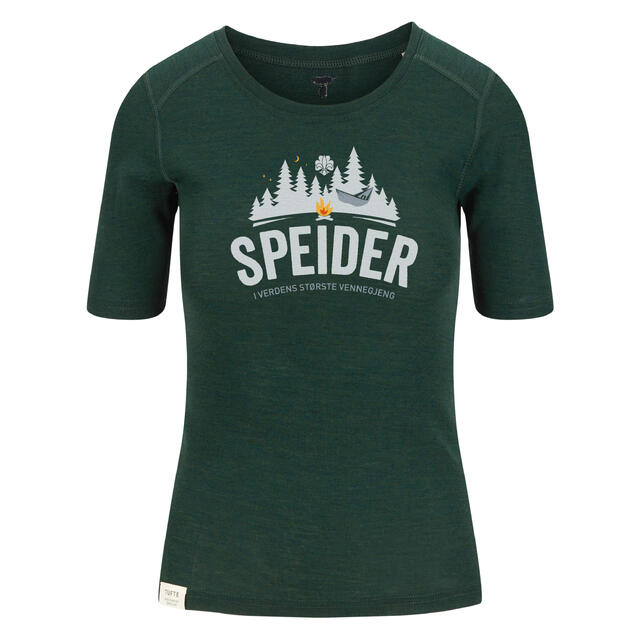 Skjorte til dame L Tufte Frost Merino Tee W L 200 NSF