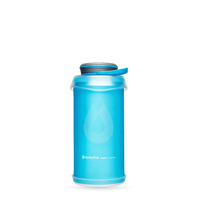 Flaske 1 liter Hydrapak Stash Bottle 1 liter MalibuBlue
