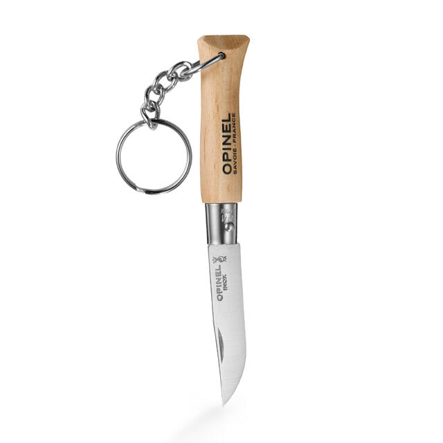 Foldekniv med nøkkelring Opinel No 04 Keychain StainlessSteel 