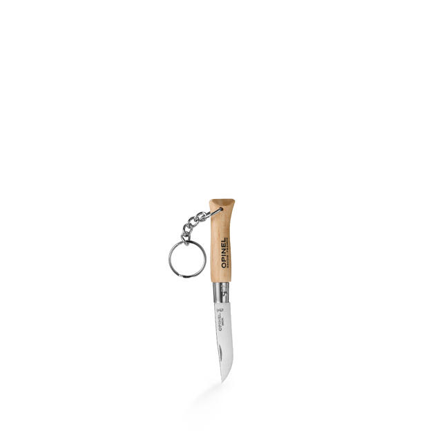 Foldekniv med nøkkelring Opinel No 04 Keychain StainlessSteel 