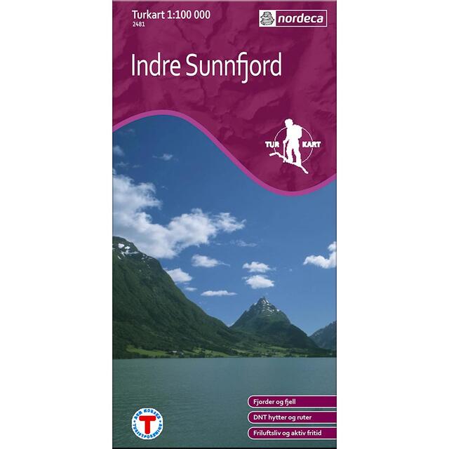Indre Sunnfjord Nordeca Turkart 1:100 000 2481 